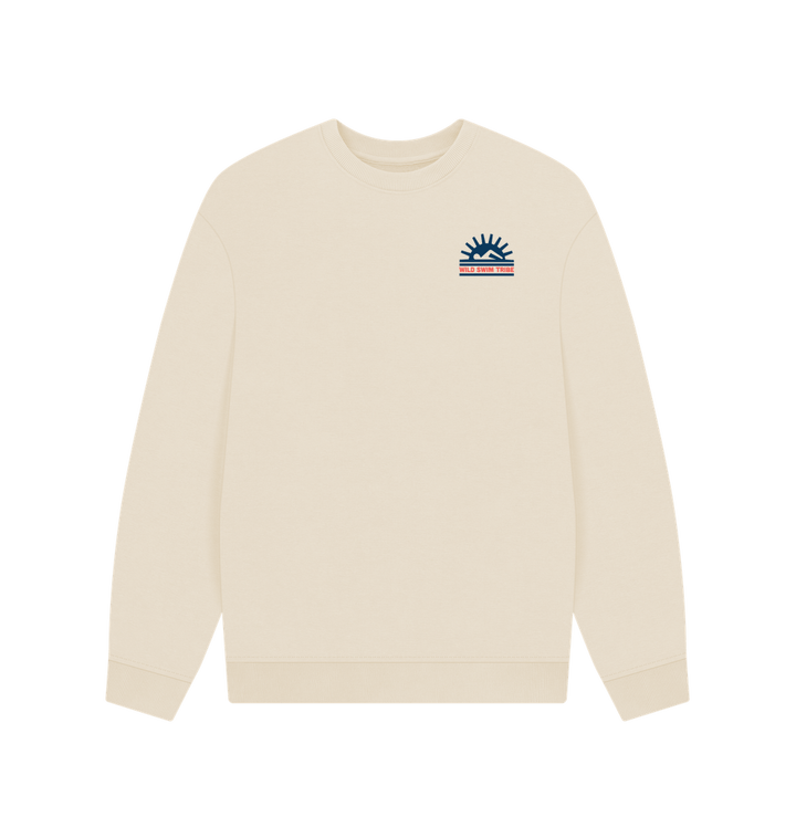 Oat Printed Sweater Front