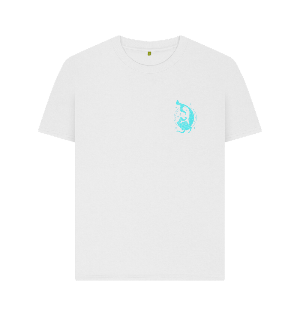 White 'MYSTIC MERMAID' TEE