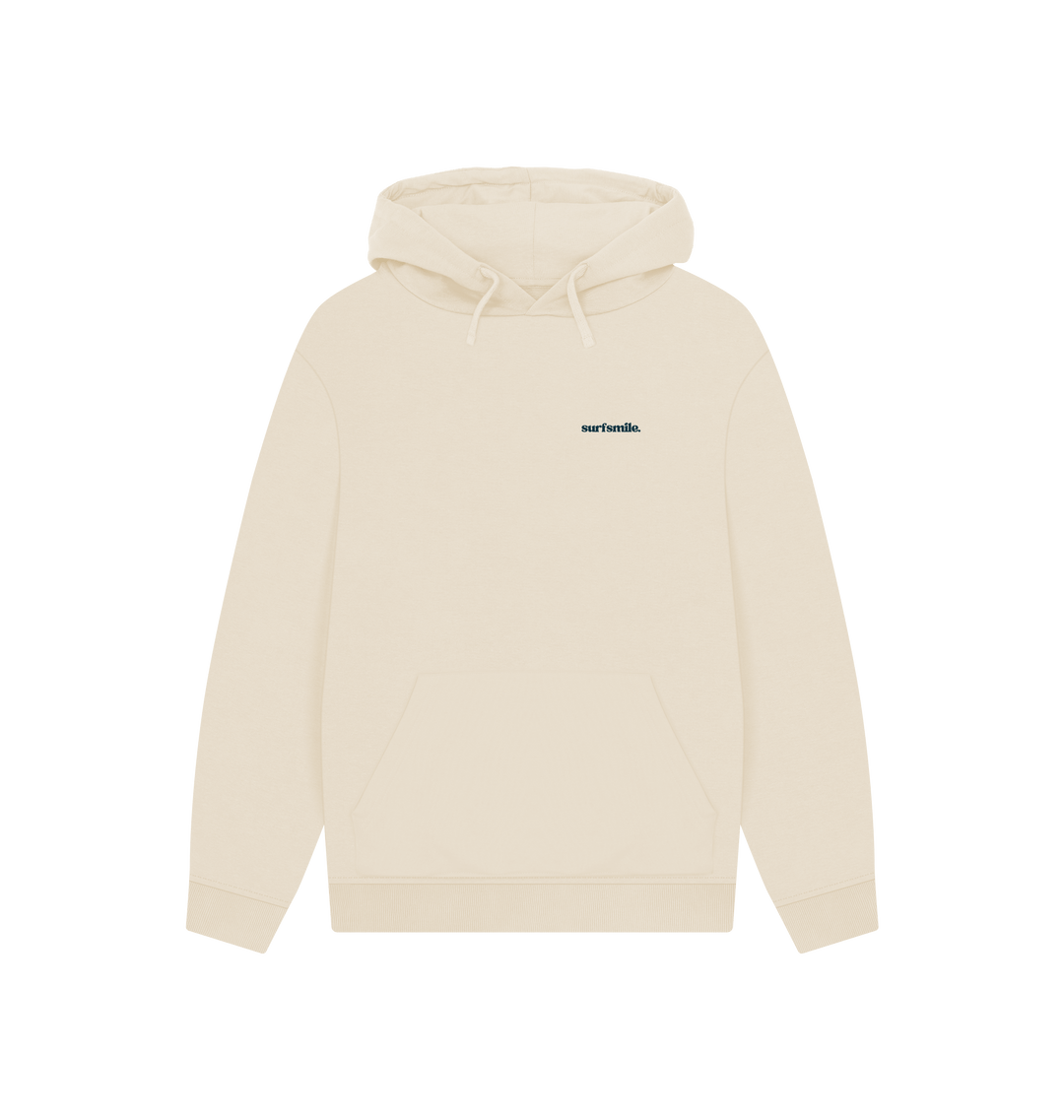 Oat Printed Hoody Front