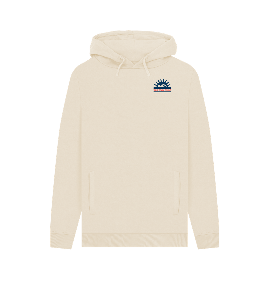 Oat Printed Hoody Front