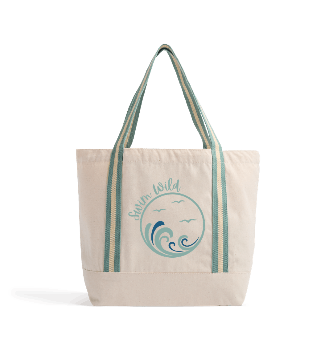 Natural/Sage Green Heat Transfer Bag
