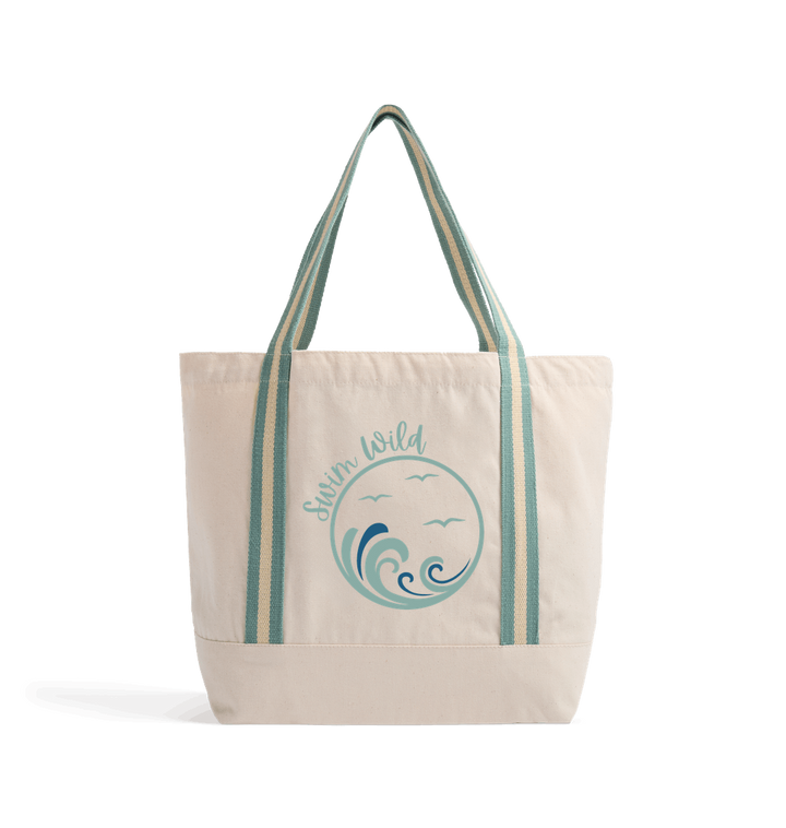 Natural/Sage Green Heat Transfer Bag