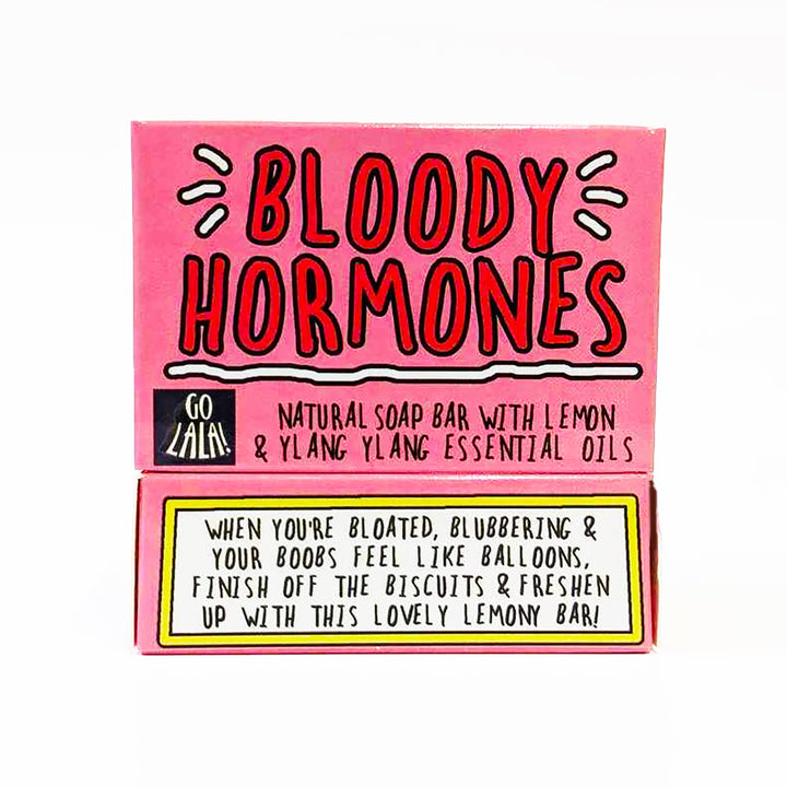 Bloody Hormones Soap - Lemon &amp; Ylang Ylang - Funny Gift