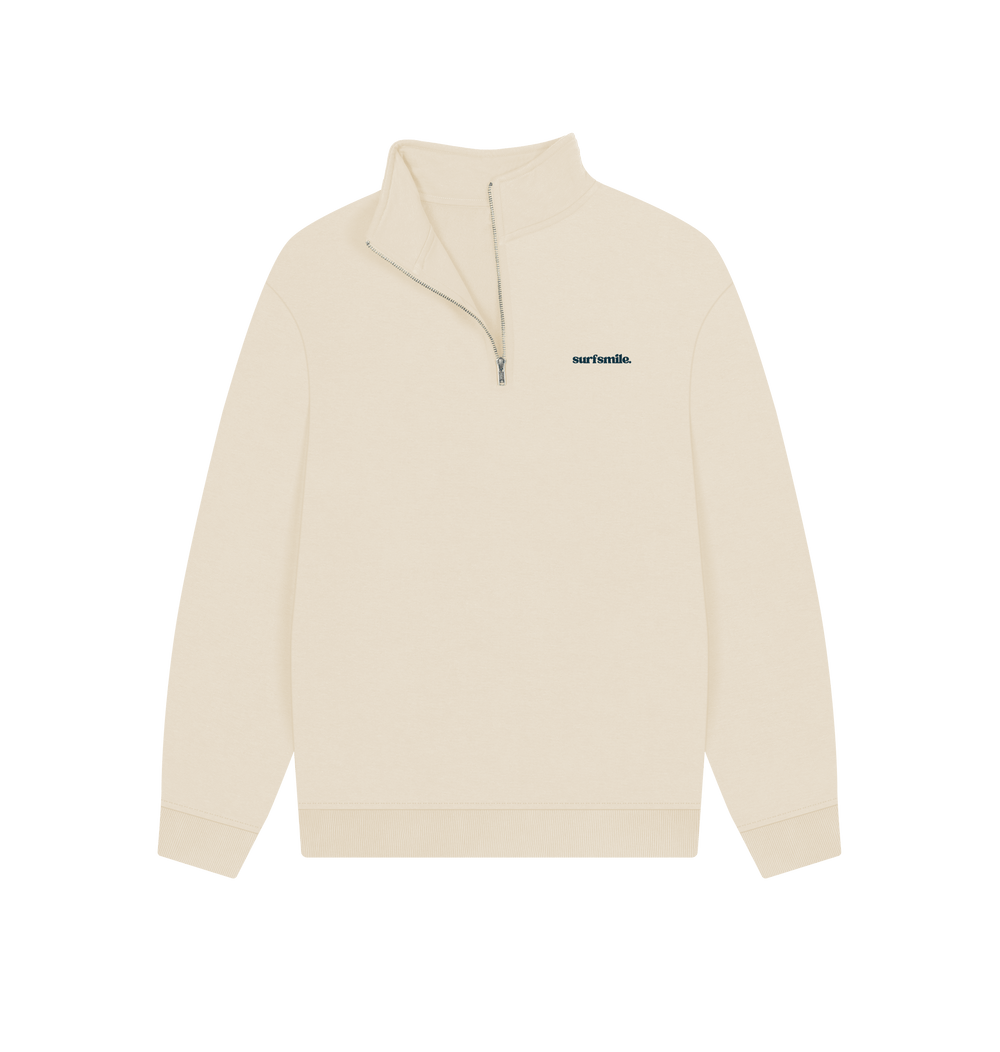 Oat Printed Sweater Front