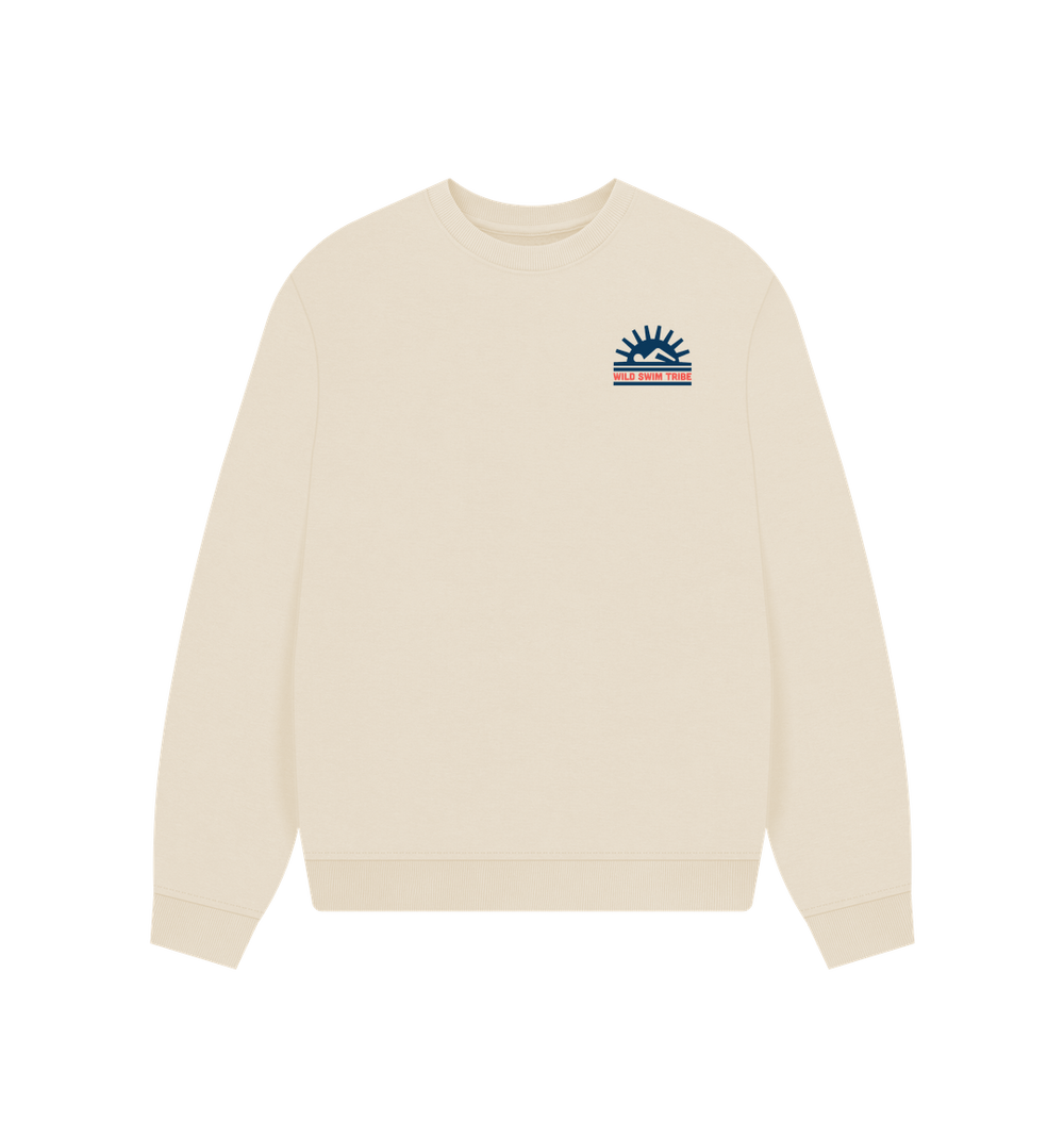 Oat Printed Sweater Front