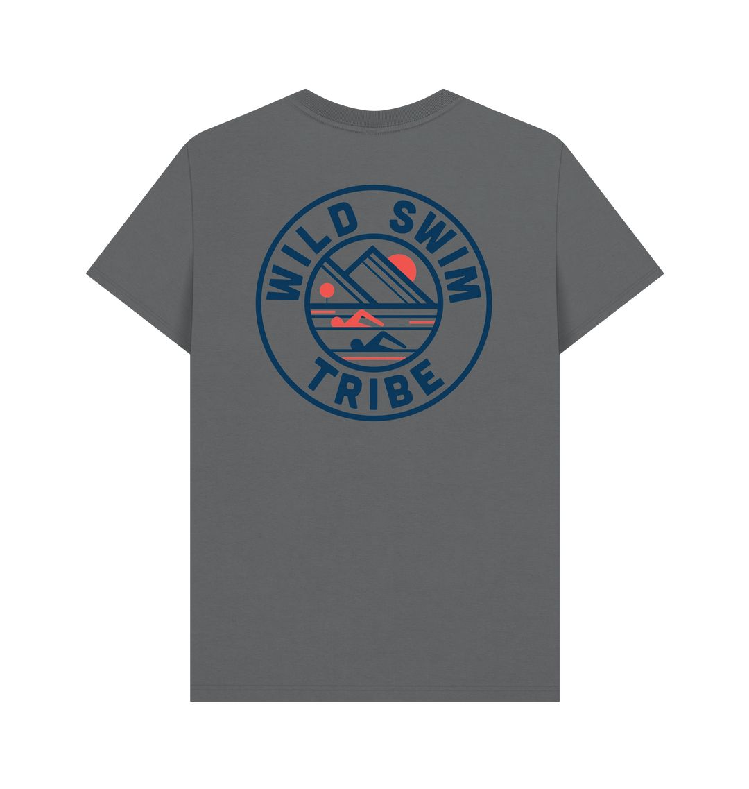 Slate Grey Printed T-shirt