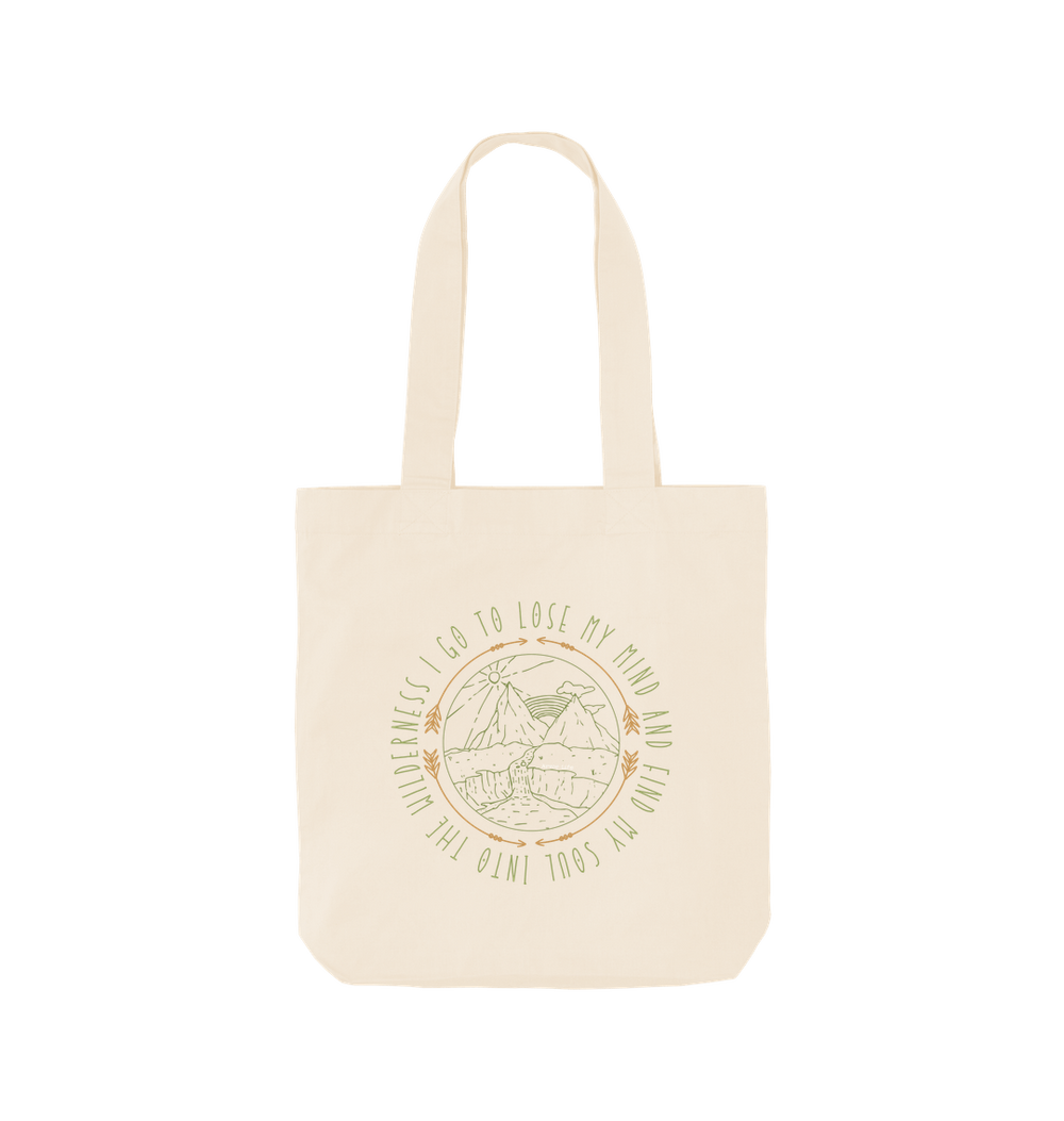 Natural Printed Bag