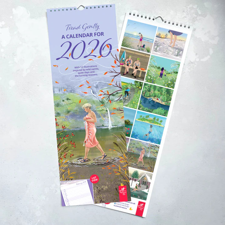 Tread Gently – 2026 Outdoor Swimming Calendar