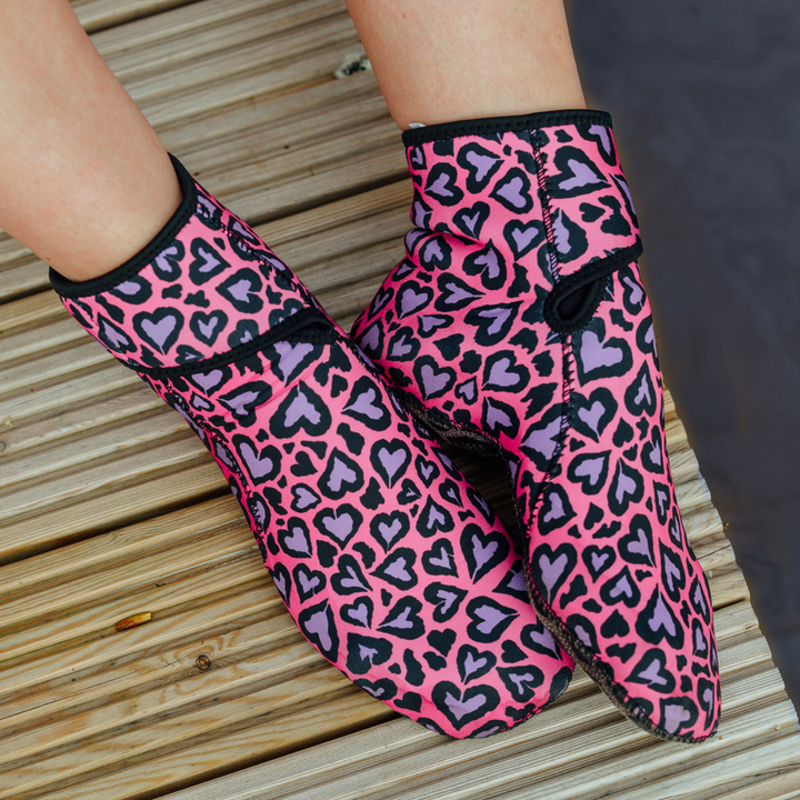 EasyOff™ Swimming Socks in Cold Cold Heart with Kevlar Soles