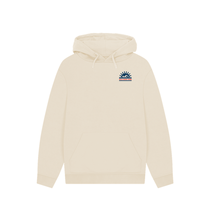 Oat Printed Hoody Front