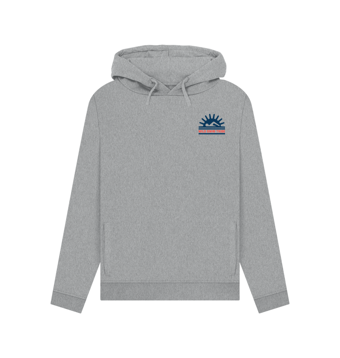 Light Heather Printed Hoody Front