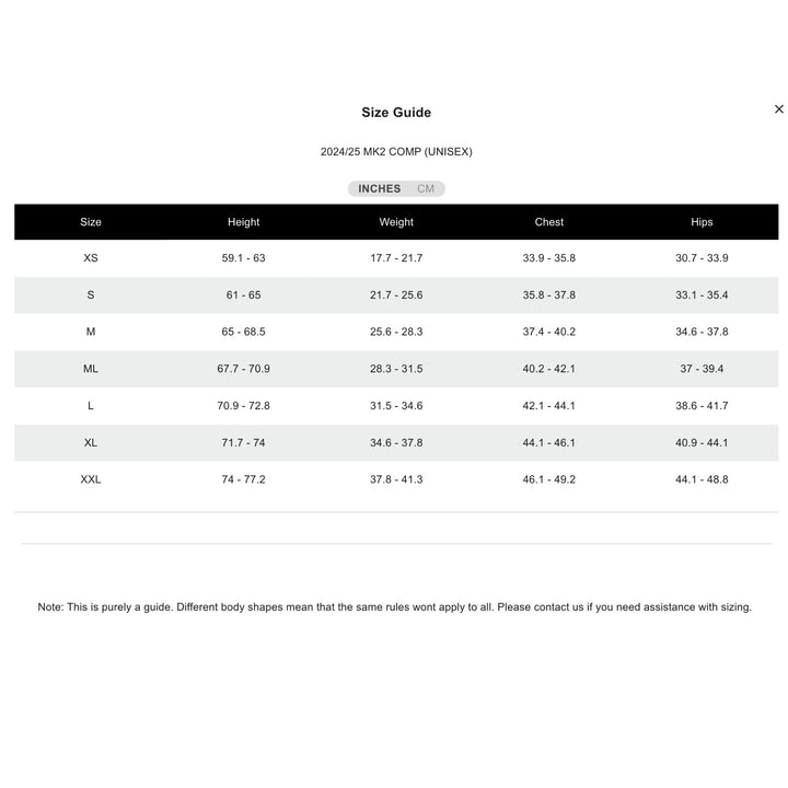 2024/25 MK2 COMP (UNISEX)