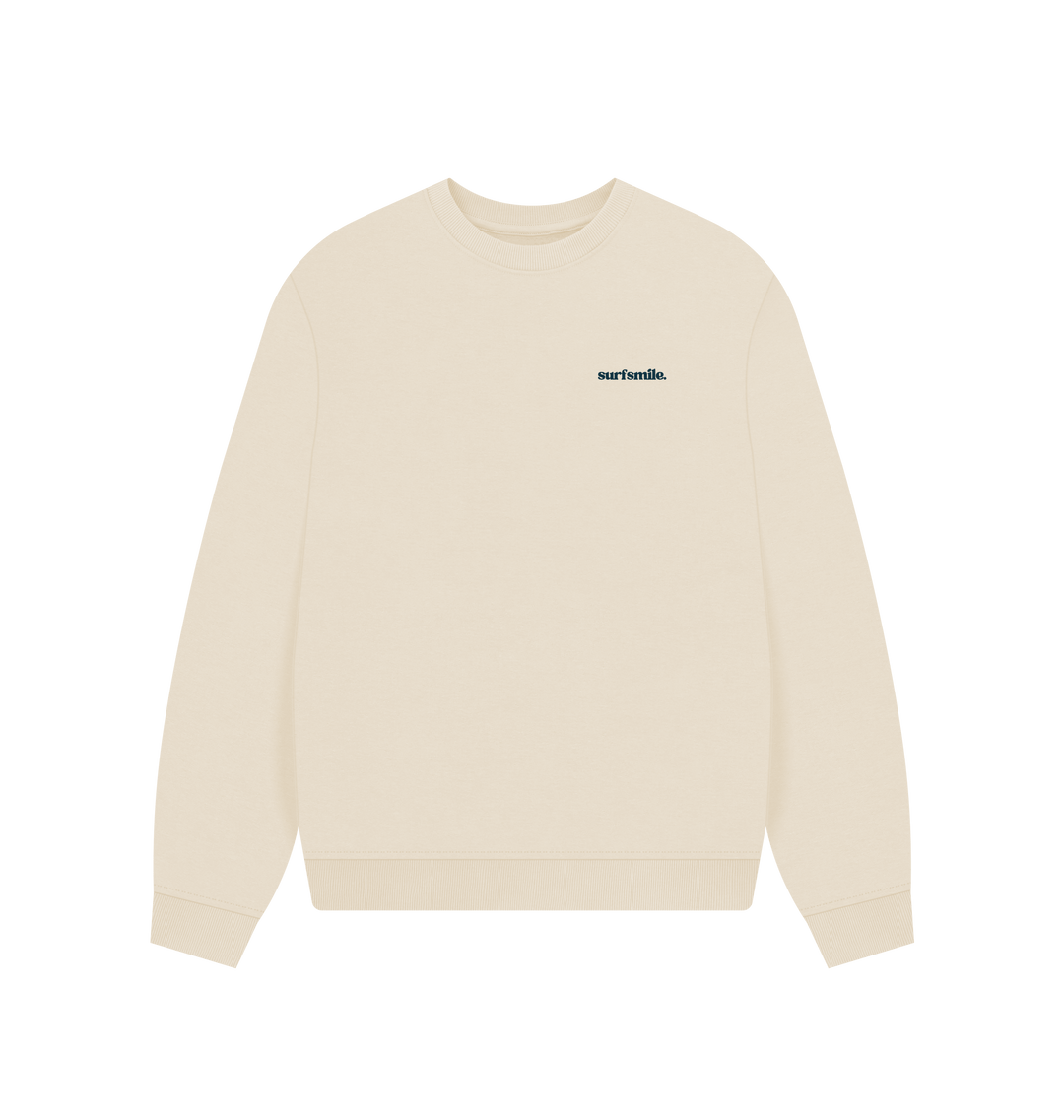 Oat Printed Sweater Front