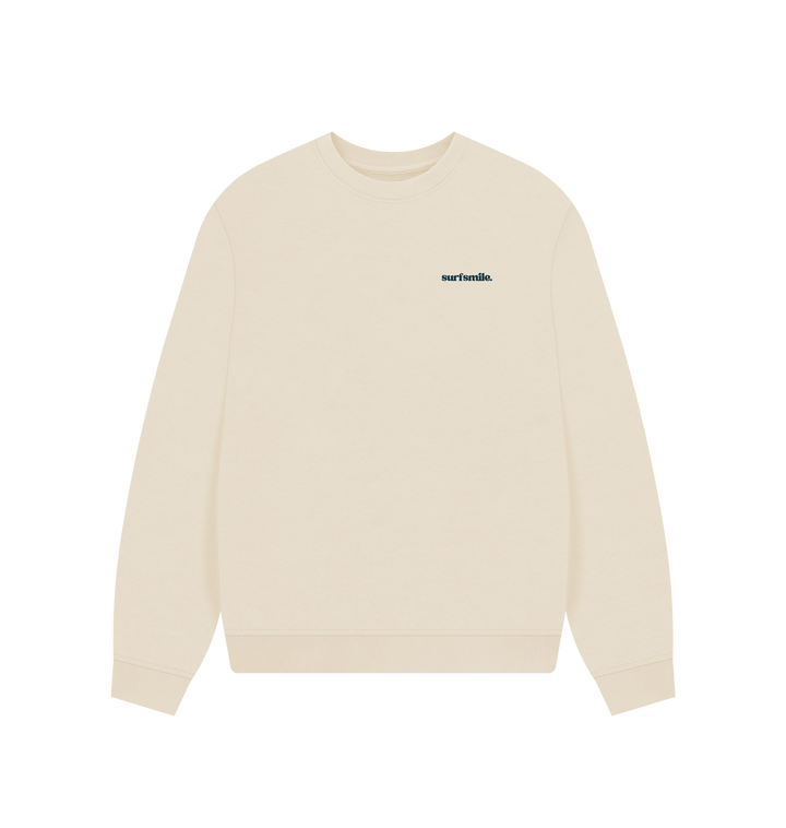 Oat Printed Sweater Front