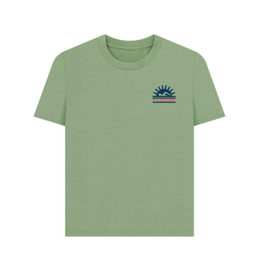 Sage Printed T-shirt Front