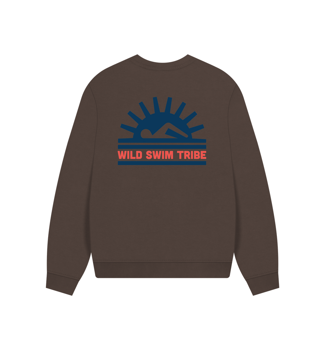 Chocolate Printed Sweater