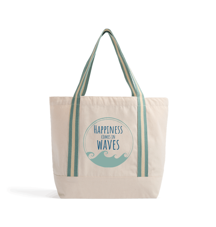 Natural/Sage Green Heat Transfer Bag