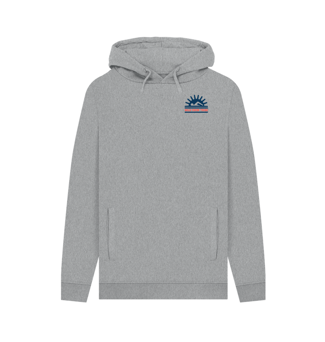 Light Heather Printed Hoody Front