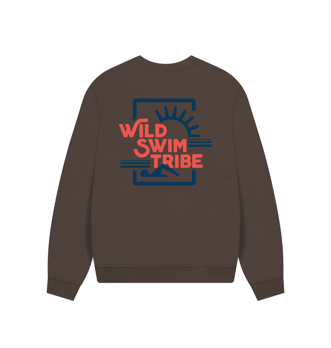 Chocolate Printed Sweater