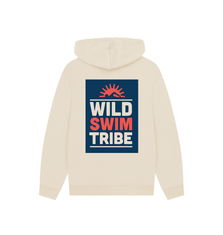 Oat Printed Hoody Back