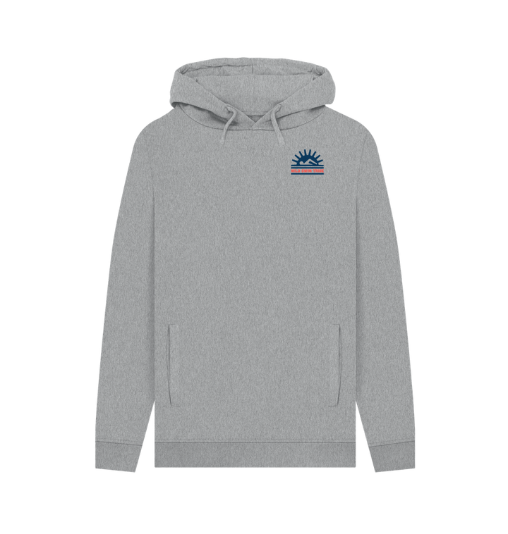 Light Heather Printed Hoody Front