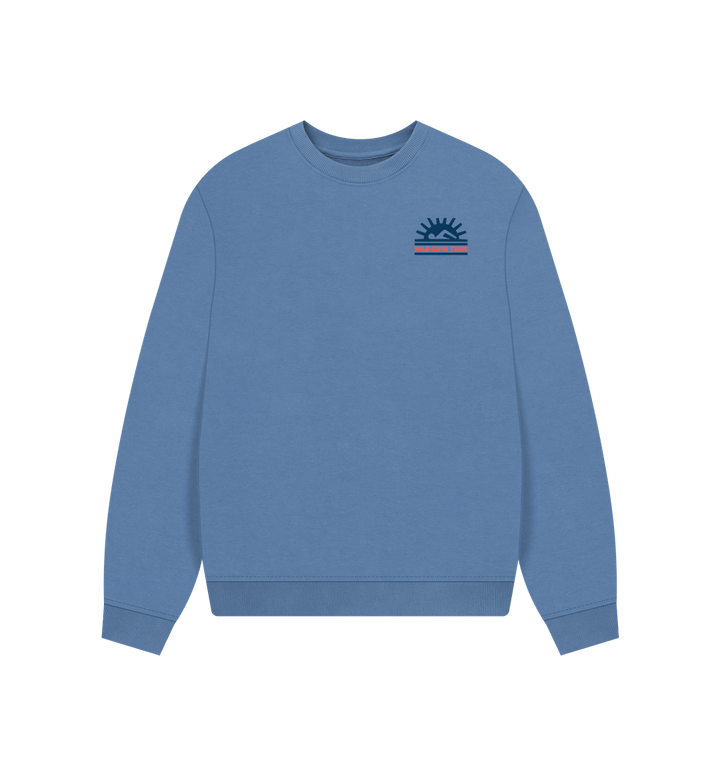 Solent Printed Sweater Front