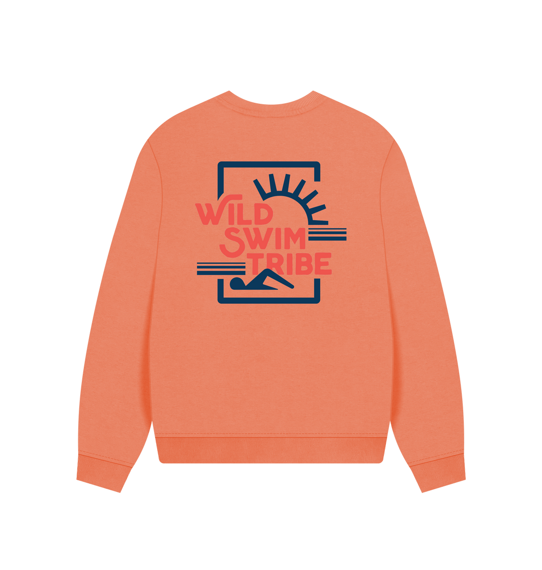 Apricot Printed Sweater