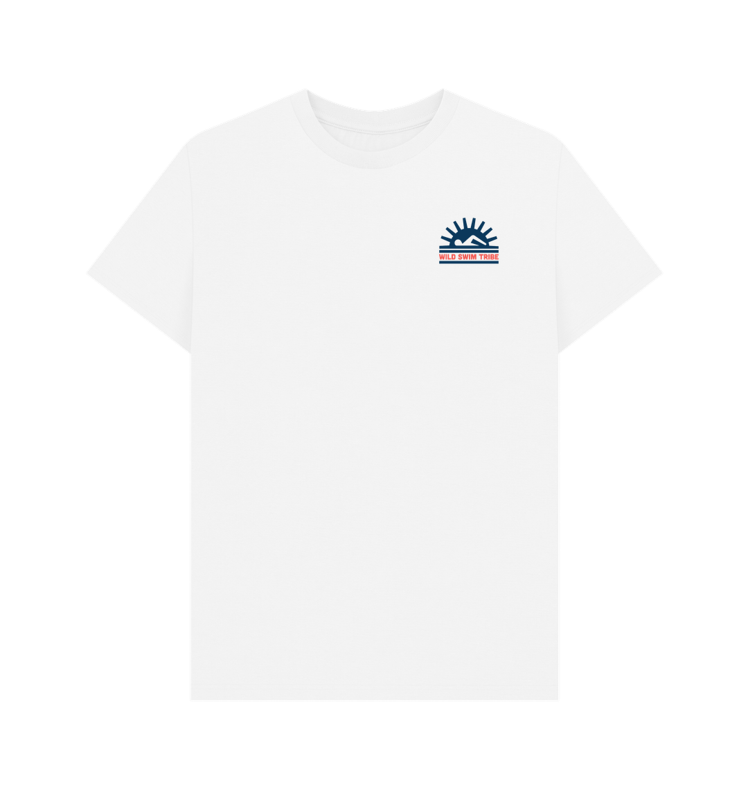 White Printed T-shirt Front