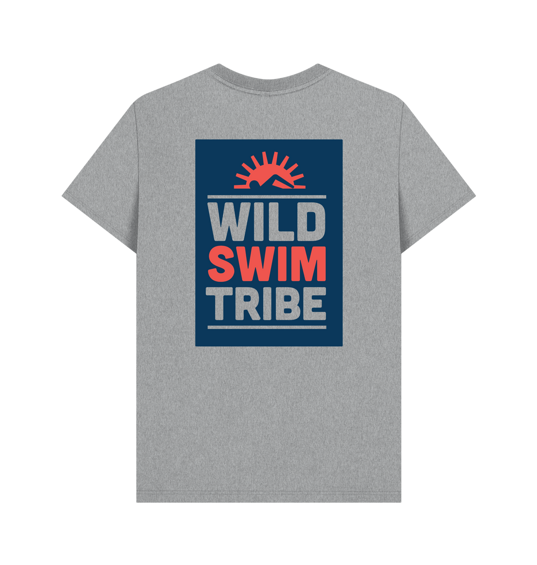 Athletic Grey Printed T-shirt