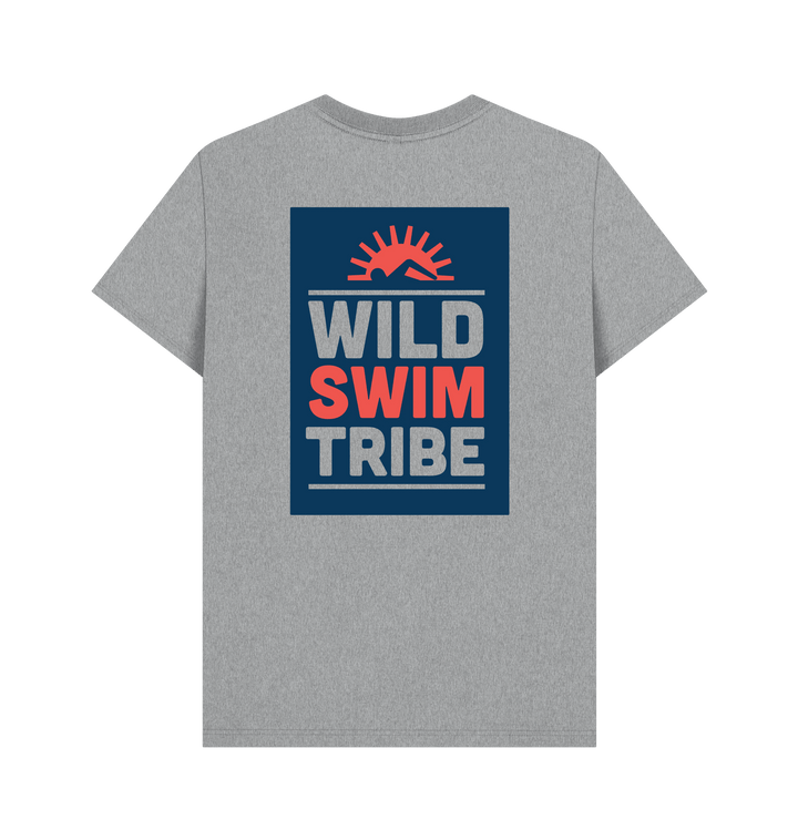 Athletic Grey Printed T-shirt