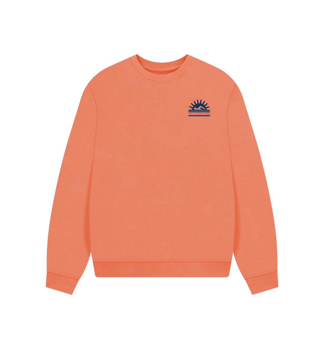 Apricot Printed Sweater