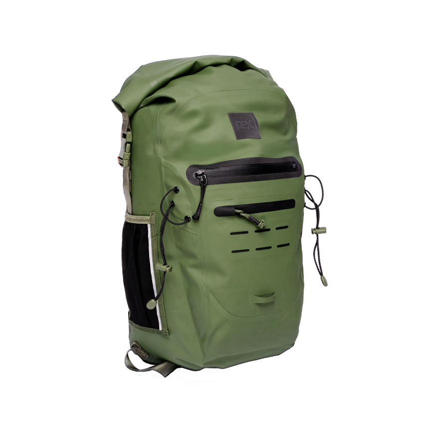 Adventure Waterproof Backpack 30L - Olive Green