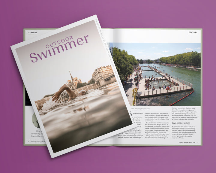 Outdoor Swimmer Magazine April 2026 issue | Urban Swimming