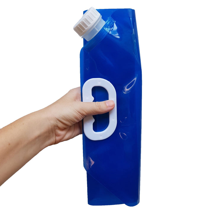 Water bottle Folded for storage
