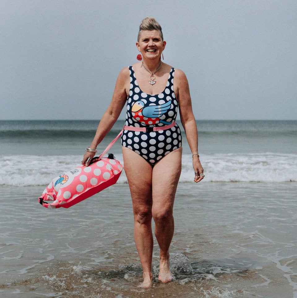 Bluetits 28L Polka Dot Dry Bag