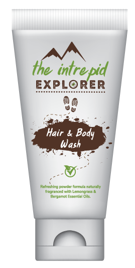 Powdered Hair & Body Wash