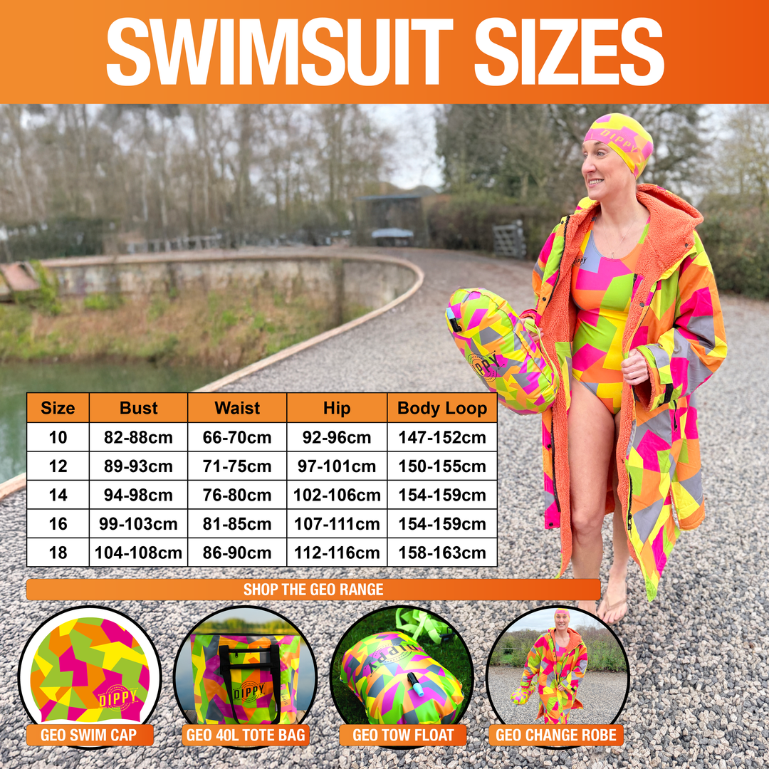 Dippy x Budgy Smuggler - Swimsuit in Geo
