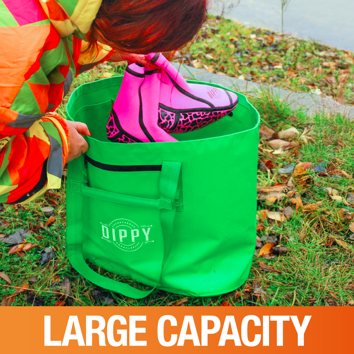 Waterproof Tote Bag 40L – Green