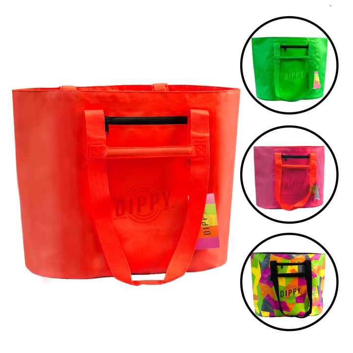 Waterproof Tote Bag 40L – Orange