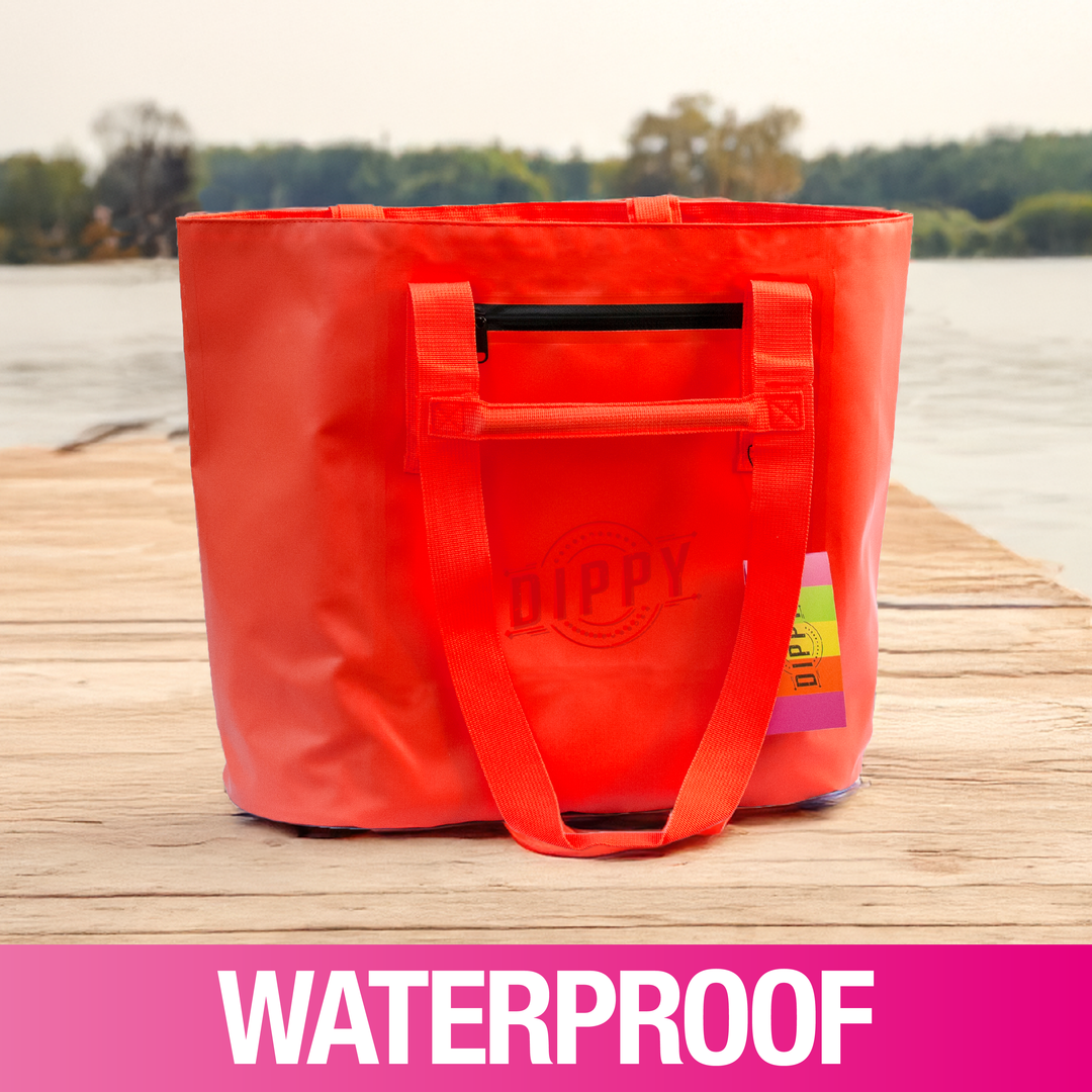 Waterproof Tote Bag 40L – Orange