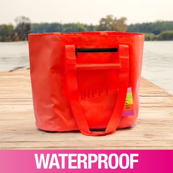 Waterproof Tote Bag 40L – Orange