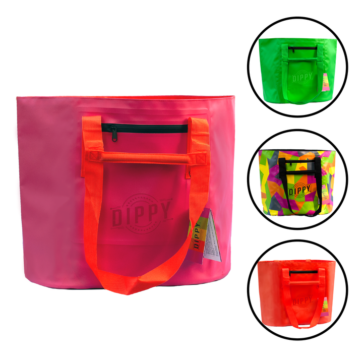 Waterproof Tote Bag 40L – Pink