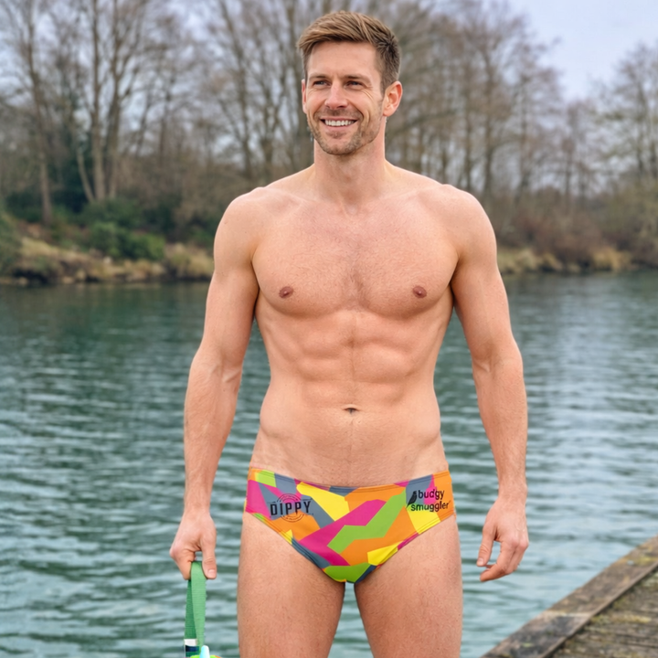 Dippy x Budgy Smuggler - Mens Trunks in Geo