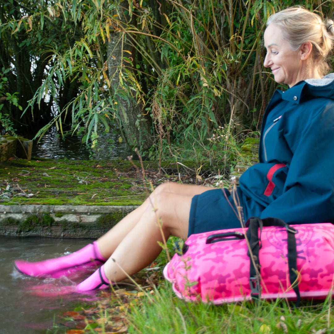 Neoprene 3MM Swim Socks - Pink