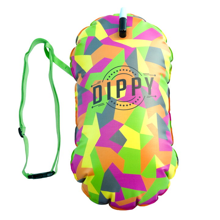 Dippy Geo Tow Float with Thermometer