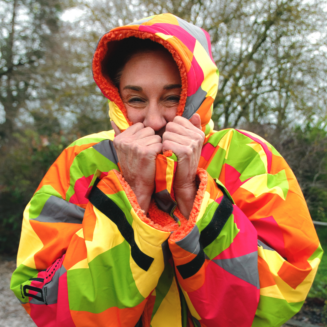 Dippy Geo Waterproof Changing Robe