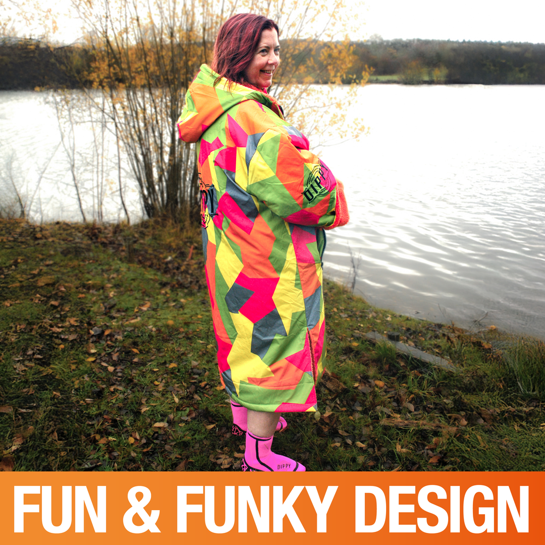 Dippy Geo Waterproof Changing Robe