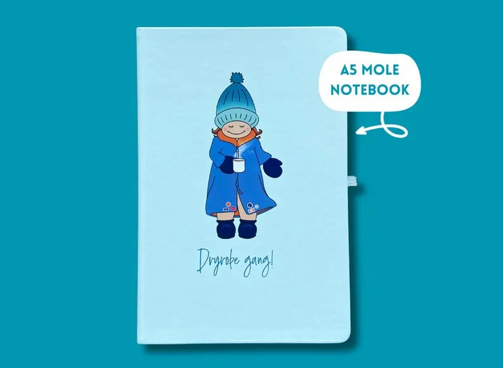 Dryrobe Gang A5 Mole Notebook