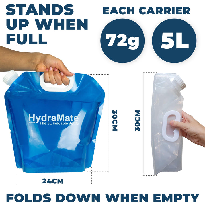 5L water storage bag for water carrier