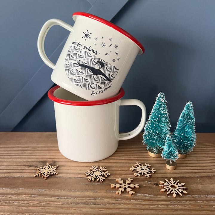 Winter Wild Swimming Mug